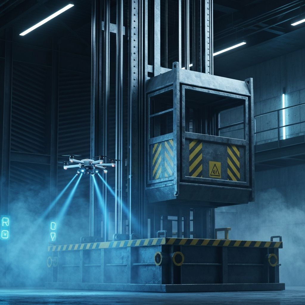 Industrial Elevators: Drone Diagnostics Go Live